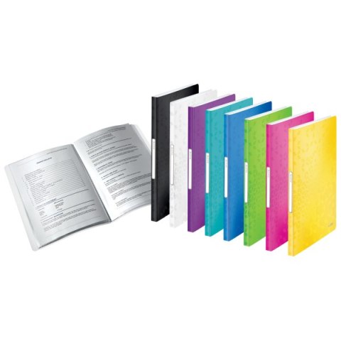 Album ofertowy 40kiesz.LEITZ WOW różowy 46320023 .