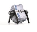 Kartoteka obrotowa VISIFIX flip na 400 wizytówek czarna DURABLE 2417-01