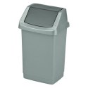 Kosz uchylny CLICK-IT 9L Curver 04042-877-65 szary/grafit