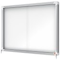 Gablota magnetyczna zewnętrzna Nobo Premium Plus 8xA4 (drzwiczki przesuwn