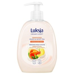 LUKSJA Mydło w płynie z dozownikiem 500 ml PEACH & WHITE TEA 8926