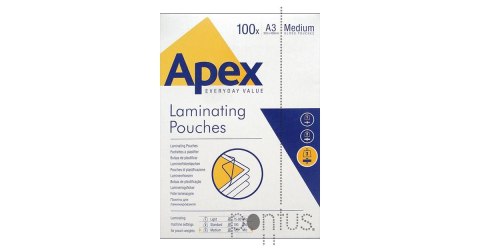 Folia do laminacji APEX A3 125mic 100 sztuk, 6003401 FELLOWES SALE