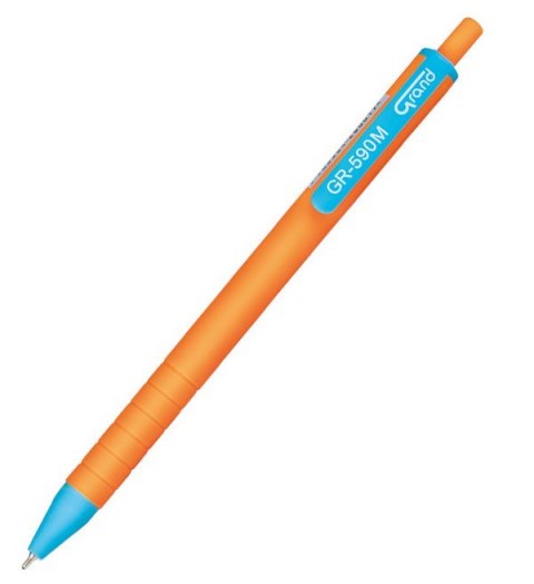 Długopis automatyczny niebieski 0,7 GRAND GR-590M 160-2184