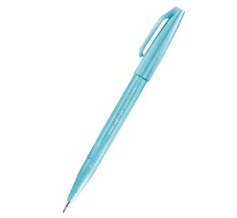 Pisak pędzelkowy do kaligrafii jasnobłekitny SES15C-S2X PENTEL .