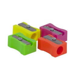 Temperówka plastikowa szkolna mix kolor KOSTKA NEON 100-1/07 KUM