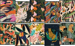 Zeszyt_TOP 2000 COLLAGE TROPICS A5 96k 70g mix linia z marginesem 400157940