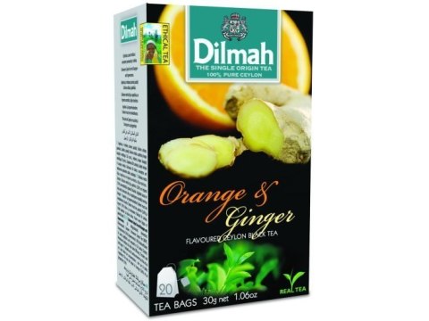 Herbata DILMAH POMARAŃCZA&IMBIR 20t