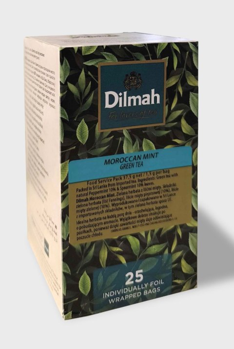 Herbata DILMAH marokańska mięta 25kopert zielona