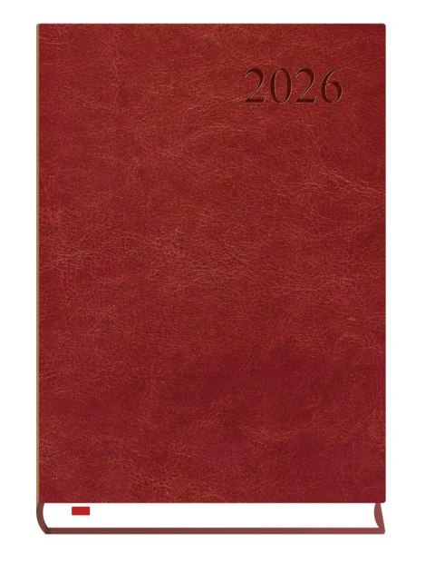 Kalendarz Asystent ALASKA A5 2026 - bordo Michalczyk i Prokop T-237A-B