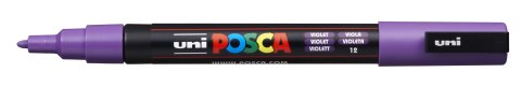 Marker z tuszem pigmentowym PC-3M fioletowy POSCA UNPC3M/DFI SALE