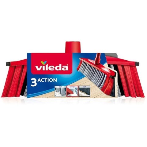 VILEDA Szczotka - wkład 3ACTION 19225 (kij dostępny oddzielnie - kod: hs 0207000) miotła