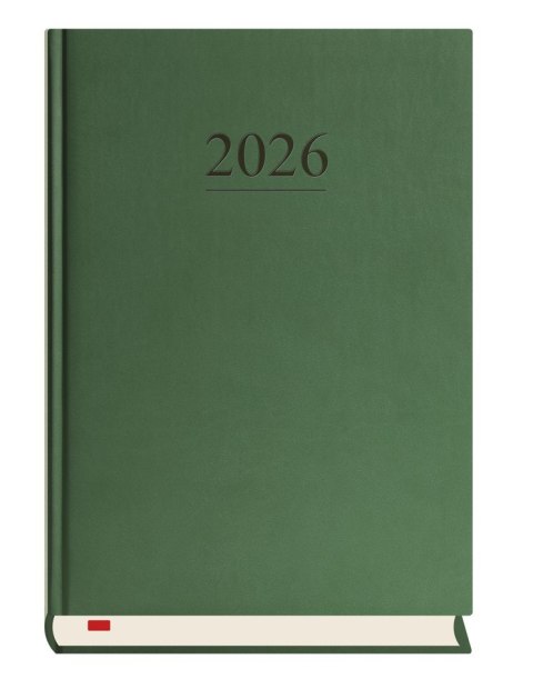 Terminarz Menadżera A5 2026 - ciemno zielony Michalczyk i Prokop T-203V-Z2 kalendarz dzienny