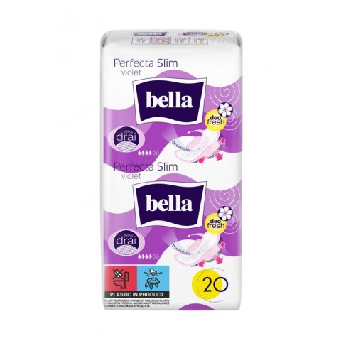BELLA Podpaski higieniczne ze skrzydełkami Perfecta Ultra Violet 20 szt. 05451