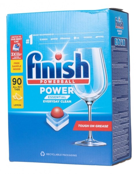 FINISH Tabletki do zmywarki Power Essential 90 szt. Lemon 19984