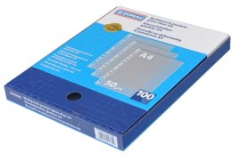 Koszulki na dokumenty A4 PP krystaliczne 50mikr. w kartonie 100szt. DONAU 1772100PL-00B
