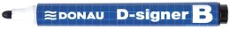 Marker sucho.D-SIGNER B czarny okr.7372001-01PL DONAU (X)