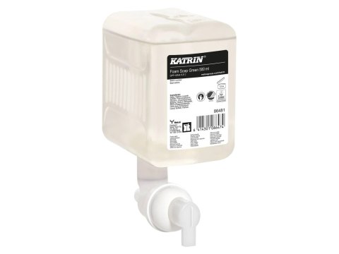 Mydło w piance Green KATRIN zapach brzozy 500ml 86481