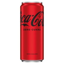 Napój COCA COLA ZERO 0.33L PUSZKA KAUCJA