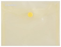 Teczka kopertowa A6 na zatrzask PP transp.żół 8549001PL-11 DONAU