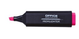 Zakreślacz fluorescencyjny OFFICE PRODUCTS, 1-5mm (linia), różowy 17055211-13