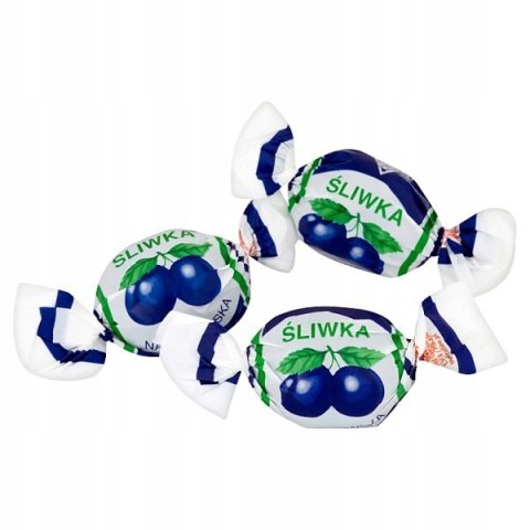 Cukierki Śliwka NAŁĘCZOWSKA w czekoladzie 190g SOLIDARNOŚĆ LUZ