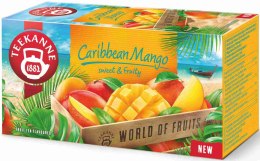 Herbata TEEKANNE World of Fruits, Karaibskie Mango, 20 kopert