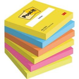Karteczki samoprzylepne Post-it_, mix kolorów, 76 mm x 76 mm, 100 arkuszy
