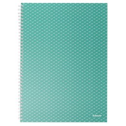 Kołonotatnik Colour Breeze A4, w kratkę, zielony Esselte 628477