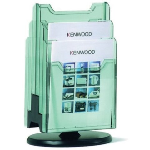 Stojak obrotowy na prospekt A6 2x6 kieszeni INTER MULTI FORM 06203740
