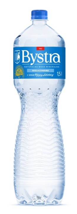 BEZ KAUCJI Woda BYSTRA 1.5l niegazowana zgrzewka 6 szt.