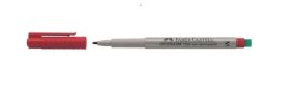 Foliopis ścieralny czerwony, 10 sztuk M 1.0 FABER-CASTELL 151499 SALE