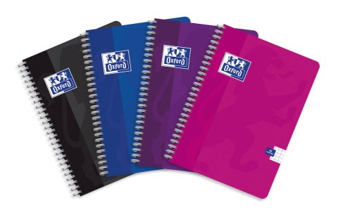 Kołonotatnik_A4 50 kartek, kratka / tagi, STANDARD, OXFORD, 400107150 SALE