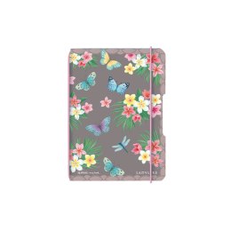 Notatnik_w kratkę A6 60 kartek, PP MY.BOOK flex ladylike butterflies HERLITZ 50044313 SALE