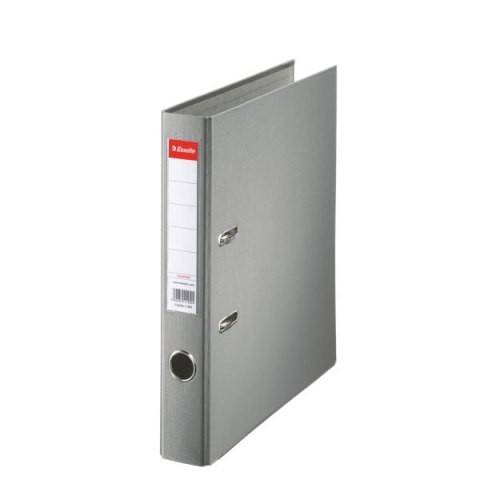 Segregator Esselte ekonomiczny, A4/50mm, 30% PP z recyklingu, szary 81172