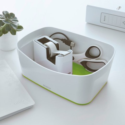MyBox Pojemnik bez pokrywki, biało-zielony 52571054 LEITZ