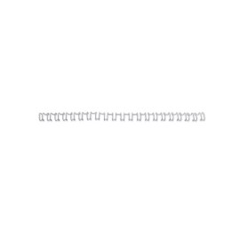 Grzbiety drutowe GBC A4 21L 14mm SLV (100szt) IB161438