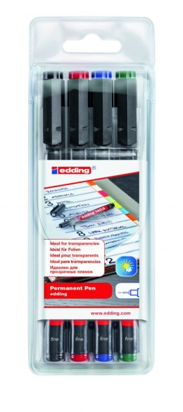 Foliopis 0.6 141 F 4szt.EDDING końcówka okrągła