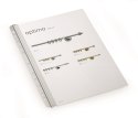 Grzbiety zaciskowe DURABLE A4/30 z listwą do segr. ring 50 szt. 2902-19