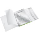 Teczka segregująca 12 przekładek PP Leitz WOW, zielona 46340054 .