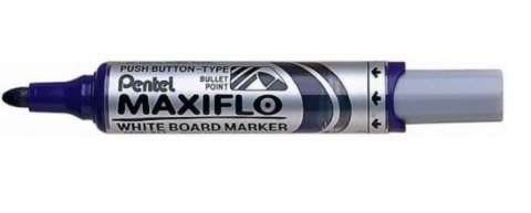 Marker suchościeralny niebieski MWL5MC PENTEL MAXIFLO (z tłoczkiem)