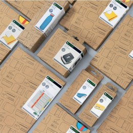 Bezprzewodowa_ładowarka indukcyjna Leitz Cosy, żółta 64790019