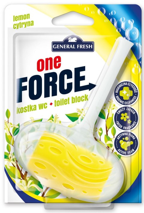 Kostka do WC zawieszka 40g cytryna GENERAL FRESH 10008