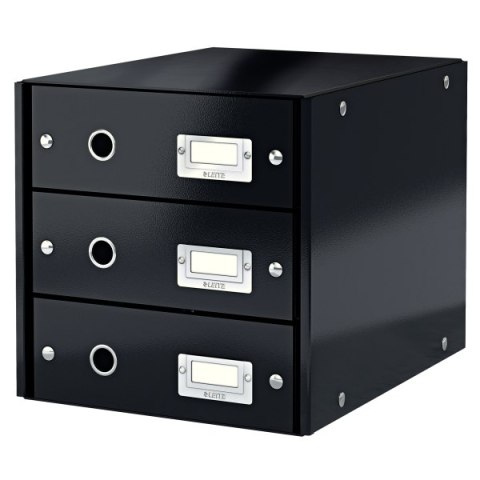 Pojemnik z 3 szufladami LEITZ C&S czarny 60480095 .
