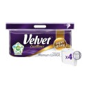 Papier toaletowy VELVET COMFORT White Cotton 3W (10 rolek) biały