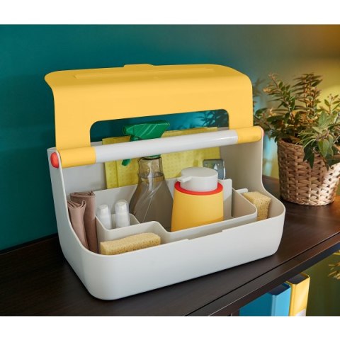 Pojemnik z uchwytem Leitz Cosy, żółty 61250019 .