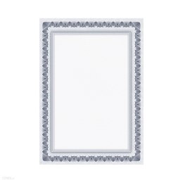 Dyplom Arkady, niebieski, 170 g, A4, 25 ark., 210817, Galeria Papieru
