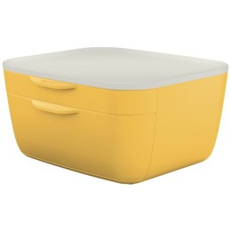 Pojemnik z szufladami Leitz Cosy, żółty 53570019 .