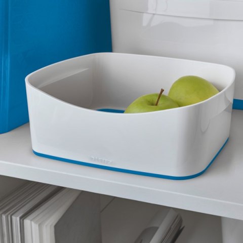 Pojemnik MyBOX bez pokrywki biało-niebieski LEITZ 52571036 .