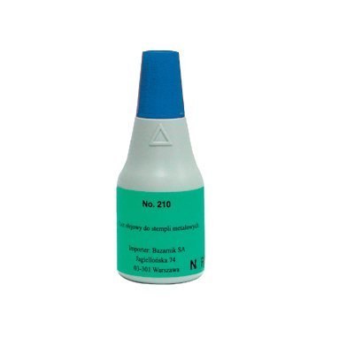 Tusz NORIS 210 czerwony olejowy metal do stempli metalowych 25ml NO210CE