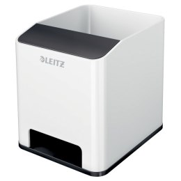 Kubek na długopisy Leitz WOW ze wzmacniaczem dźwięku, czarny 53631095 .